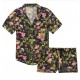 Modal Top Short Pajama Set 2 Piece Sleep Set Floral Size Small