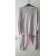 Women's Grey Pyjama Set Top & Bottoms Size 16/18