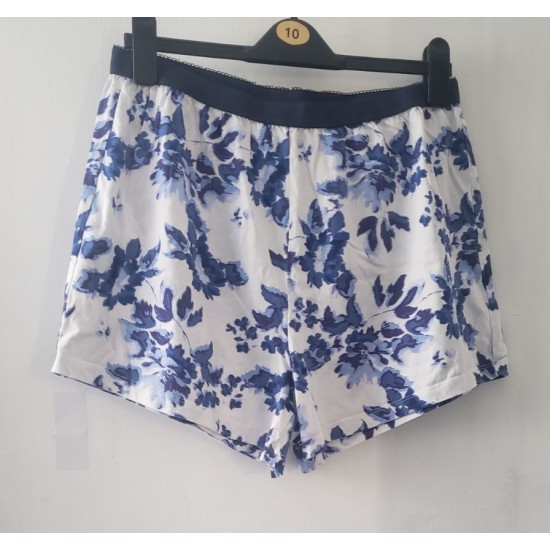 Women's Pyjama Shorts Elastic Waist Size 16