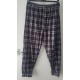 Women's Black Mix Pyjama Bottoms Elastic Waist Size XL
